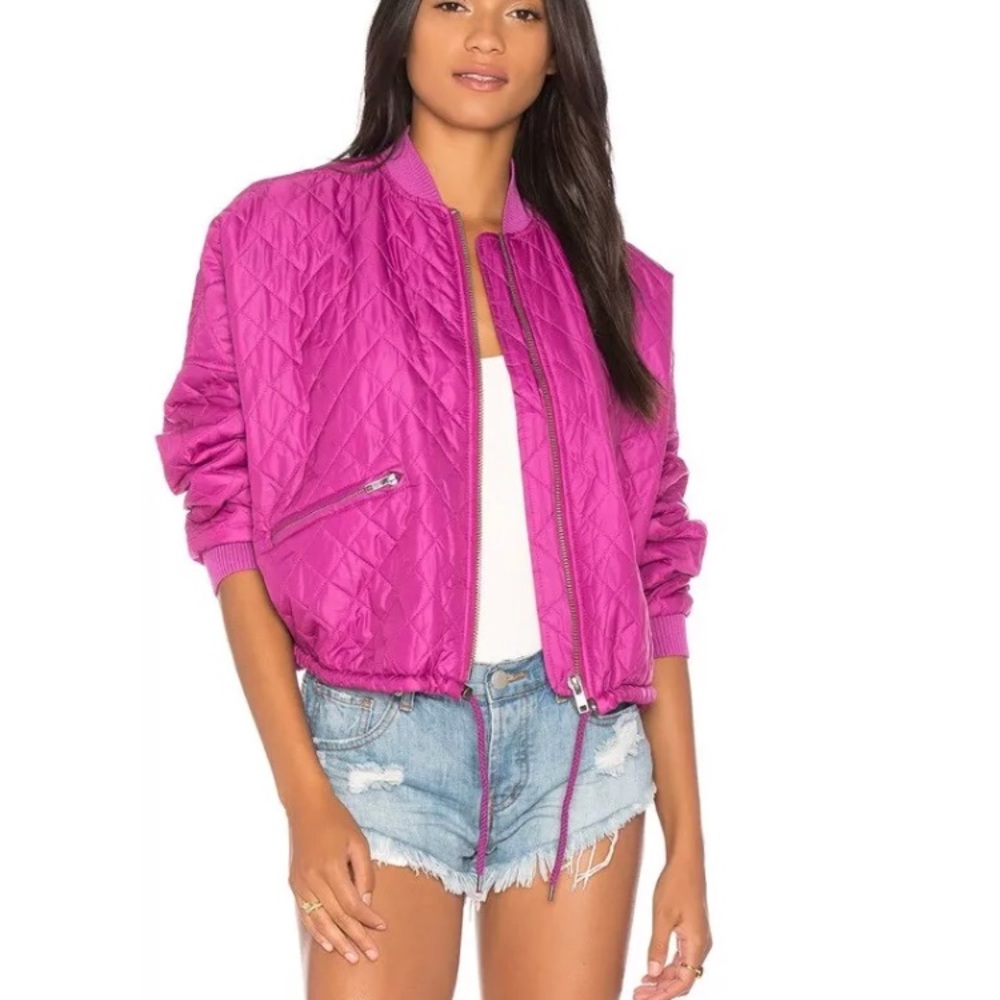 Free People NWT bomber jacket